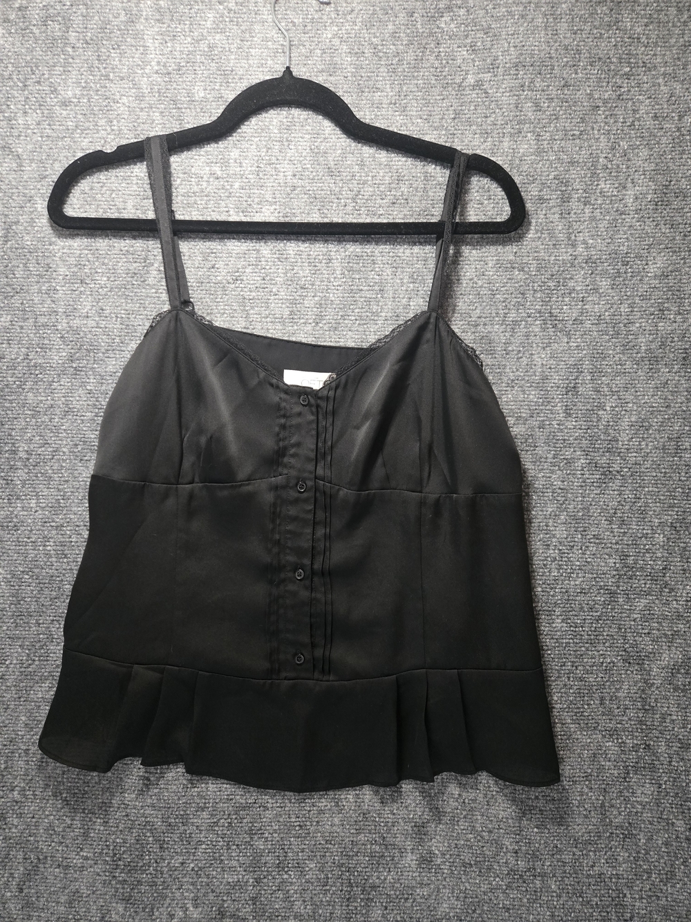 Ann Taylor Loft Cami. Black & Silky